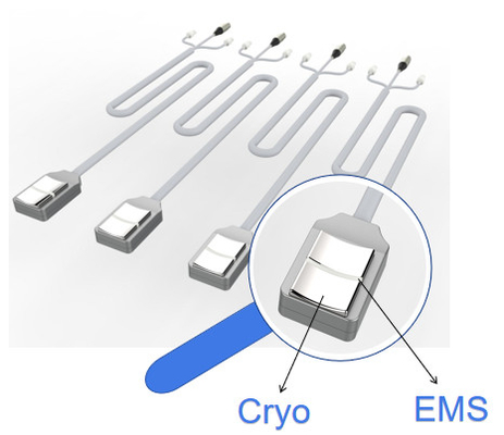 η παχιά μηχανή παγώματος 20Hz Cryolipolysis με το μυ EMS υποκινεί