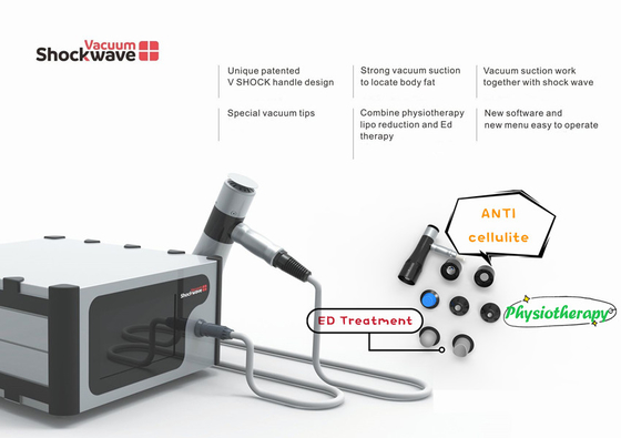 Φορητό 5MJ 80 κενή Souction Shockwave KPA μηχανή
