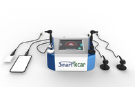 Ο διπλός Diathermy θεραπείας Tecar λαβών 80mm Diathermy μικροκυμάτων μηχανών RF Tecar εξοπλισμός για το μυ χαλαρώνει