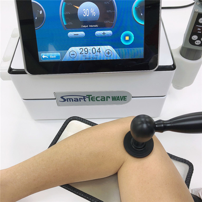 3 σε 1 Diathermy EMS Tecar Shockwave μηχανή για τη φυσιοθεραπεία σώματος για τον αθλητικό τραυματισμό και την επίδραση Cellulite