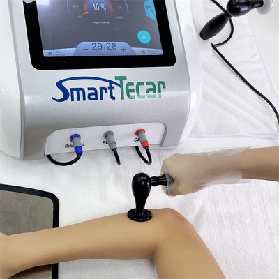 Άσπρη Chiropractic Diathermy Tecar πόνου σπονδυλικών στηλών μηχανή θεραπείας για το χρόνιο πόνο