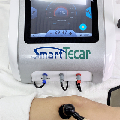 Άσπρη Chiropractic Diathermy Tecar πόνου σπονδυλικών στηλών μηχανή θεραπείας για το χρόνιο πόνο