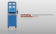 Το διπλό Shockwave πίεσης αέρα λίπος μηχανών θεραπείας μειώνει τη μηχανή αδυνατίσματος Cryotherapy