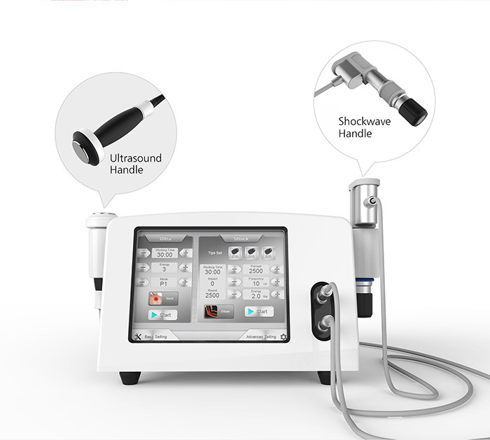 Shockwave θεραπευτική 21 Hz Ultrashock μηχανή φυσιοθεραπείας υπερήχου