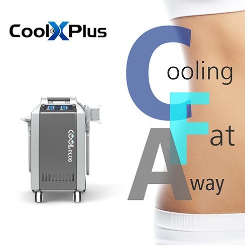 Παχιά μηχανή παγώματος Cryolipolysis Cryo που διπλασιάζουν 360 λαβές βαθμού