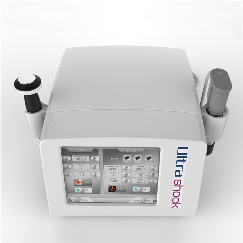 12 Shockwave κεφαλιών πνευματική μηχανή θεραπείας για το διάστρεμμα αστραγάλων