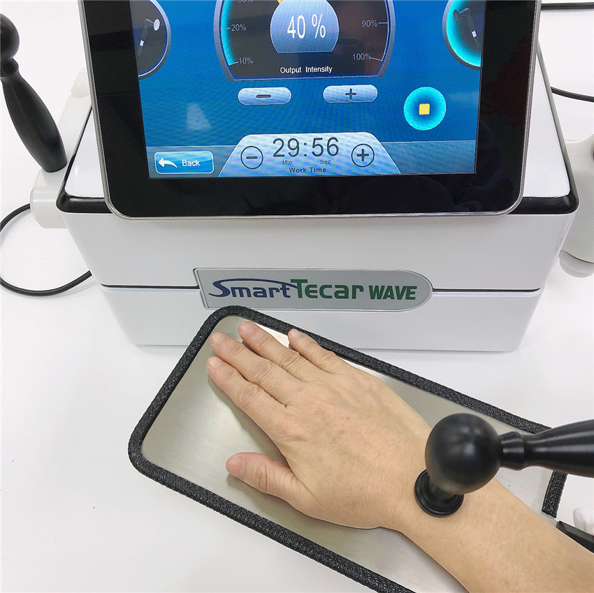 Φορητός Shockwave μηχανών θεραπείας 448K Tecar εξοπλισμός θεραπείας