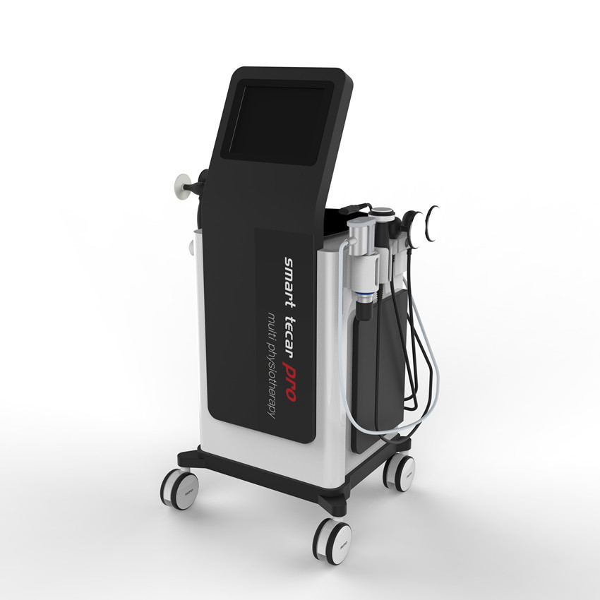 Diathermy Shockwave Tecar συσκευή θεραπείας με την ανθεκτική λαβή