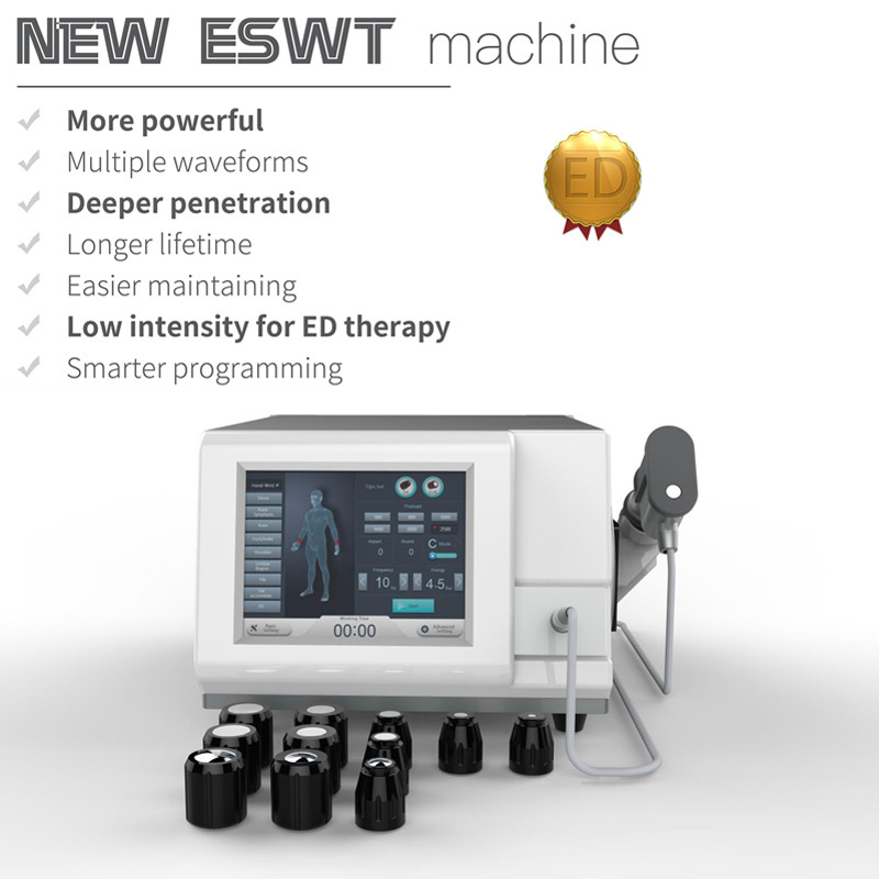 1 Shockwave κυμάτων φραγμών διπλός εξοπλισμός θεραπείας για τη θεραπεία μυών