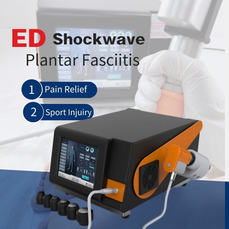 6 πνευματική ESWT Shcokwave μηχανή θεραπείας φραγμών για το στυτικό εξοπλισμό κρουστικών κυμάτων δυσλειτουργίας